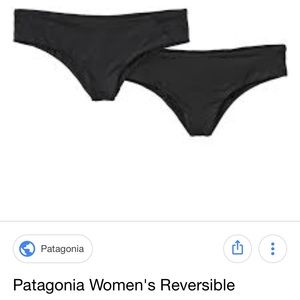 Patagonia bikini bottoms, black! NEVER WORN
